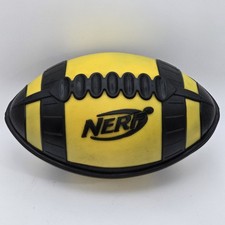 Hasbro Nerf Original Classic Weather Blitz Yellow Black Football 2005 Read disc