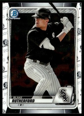 2020 Bowman Chrome Prospects Blake Rutherford Chicago White Sox #BCP-13