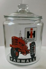 InternationalHarvester Tractors Glass Counter Jar