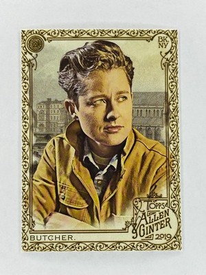 2019 Topps Allen and Ginter Gold Border #168 Rhea Butcher Comic Hot Box