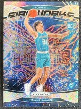Tidjane Salaun 2024-25 Panini Prizm Fireworks Fast Break #7 A