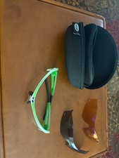 Tifosi Cycling Glasses Sledge With Two Extra Lenses And Case Barely Used White