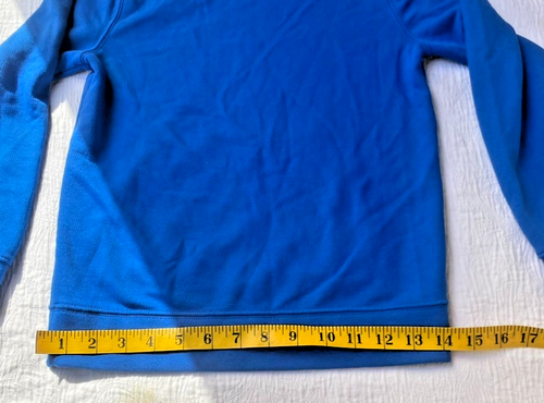 Felpa con cappuccio L.L.Bean Adventure blu outdoor #508004 ragazzo ragazzo taglia 6X/7 - Foto 11 di 11