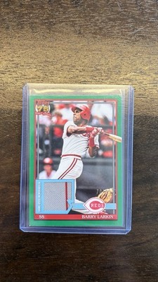 2026 Topps Series 1 Barry Larkin Relic /99 Cincinnati Reds