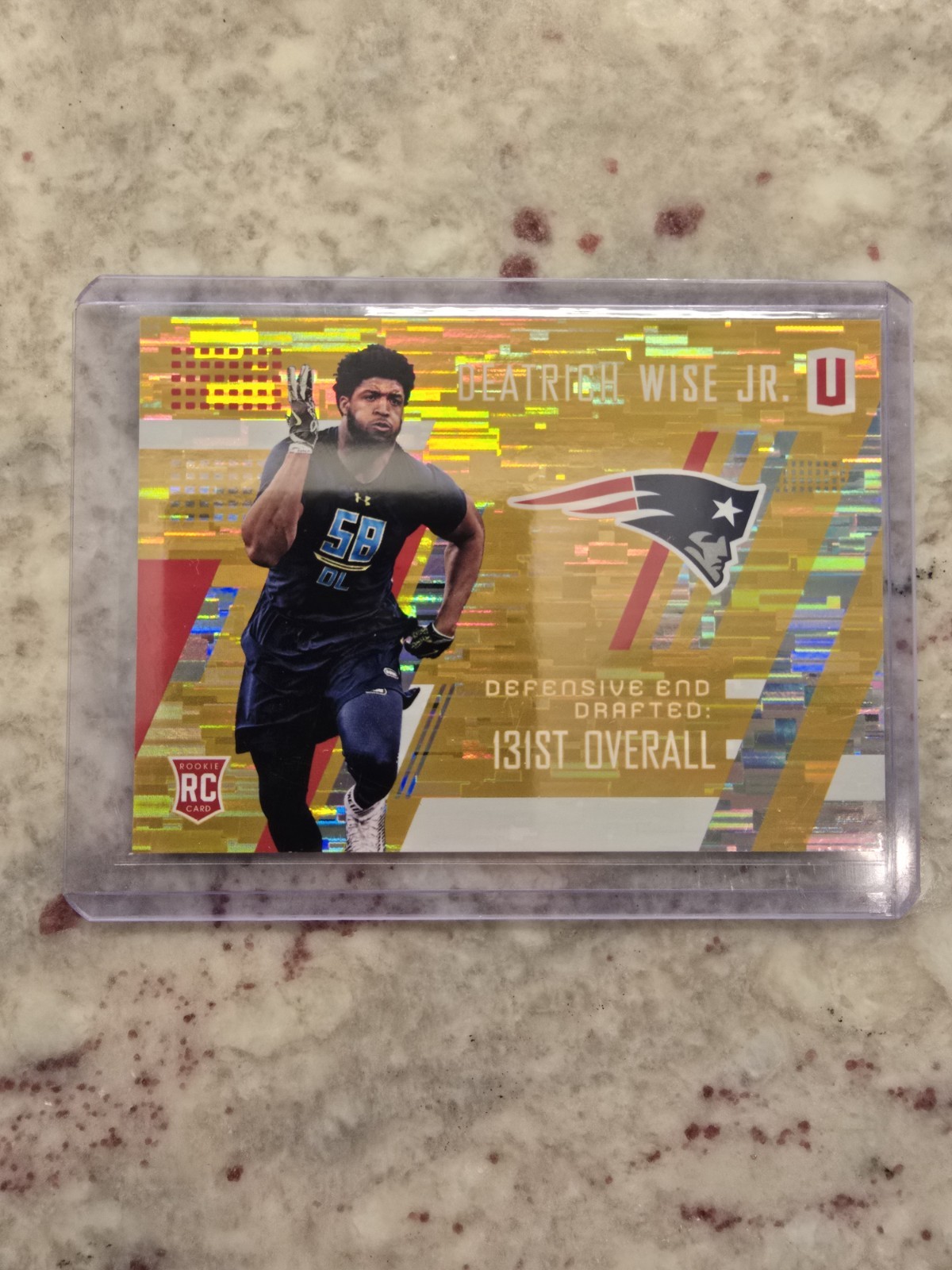 Deatrich Wise Jr. Panini Unparalleled #266 Base