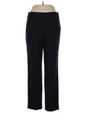 JM Collection Women Black Active Pants L