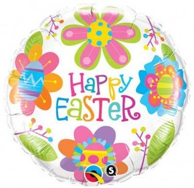 Happy Easter Frohe Ostern Folienballon - 46cm