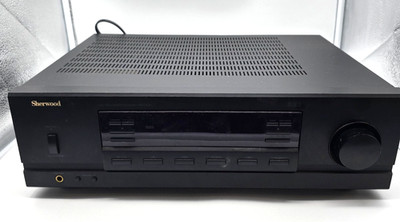 Sherwood RX-4105 Stereo Receiver Black AM/FM AUX CD Tape TV VCR Input Home Audio