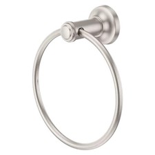 Pfister Briscoe Wall Mounted Towel Ring Spot Defense Brushed Nickel BRB-BCO0GS