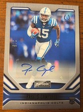2019 Panini Playbook Parris Campbell #115 Rookies Signatures Black /5 RC Auto