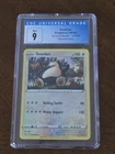 2020 Pokémon - Snorlax 140/202 - Sword & Shield - Reverse Holo - CGC 9 Mint
