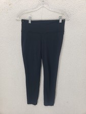 Athleta Leggings Womens Small Black High Rise Crop Compression Yoga Gym S