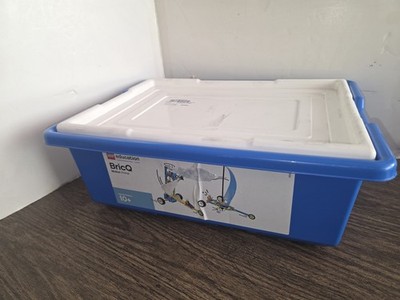 USED LEGO  Education BricQ Motion Prime (45400) Box With Lego Pieces & Book