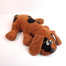 Vintage Tonka Pound Puppies Chocolate Reddish Brown Plush Dog 1985 18"