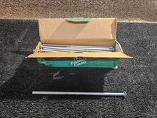 (QTY 25) Hillman Group Galvanized Carriage Bolt 1/2” x 16” Blunt Point, Alloy