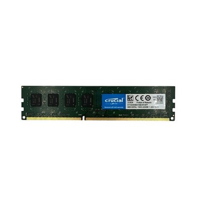 Crucial 8GB DDR3L RAM Desktop PC3L-12800 1600MHz Good CT102464BD160B UDIMM