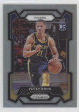 2023-24 Panini Prizm Silver Prizm Isaiah Wong #154 1f0l
