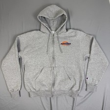 Pepperdine University Full Zip Champion Hoodie Waves Sweatshirt Size Medium Men