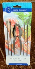Grand Gourmet Nut & Lobster Cracker with 4 Picks! #85810