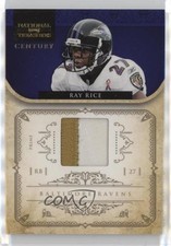 2011 Playoff National Treasures Century Materials Prime 33/49 Ray Rice #13 1l2
