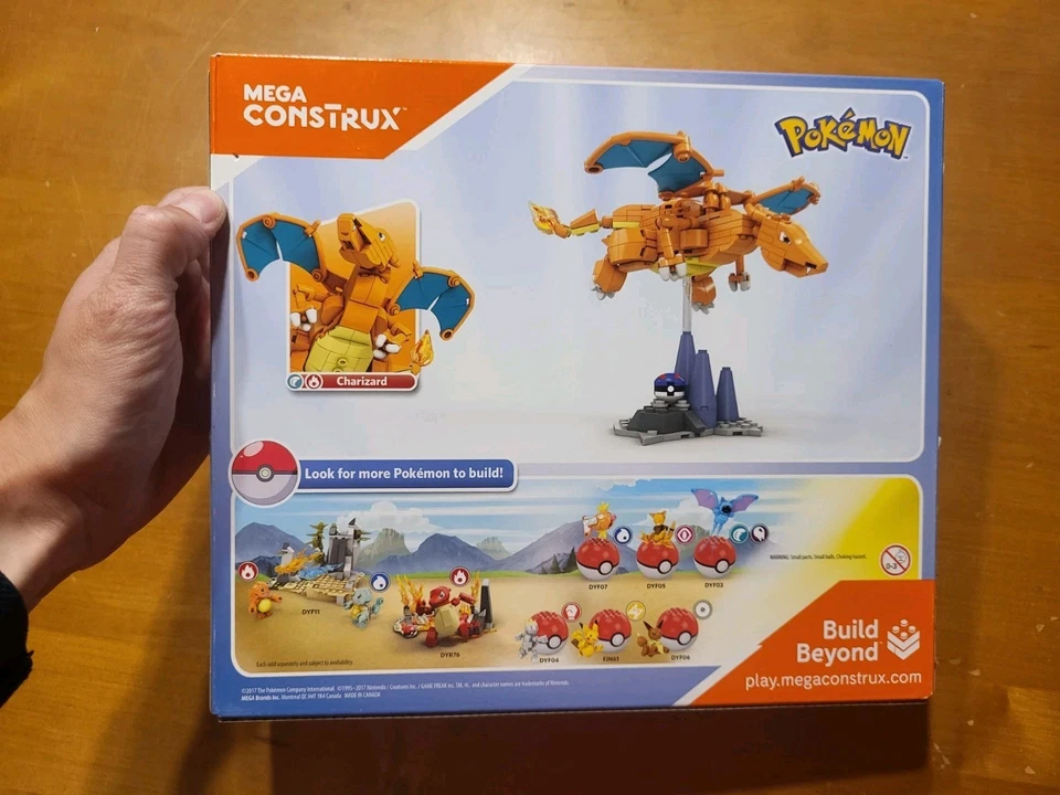 Mega Construx Pokemon Charizard DYR77 198 pieces Ages 8+ - Image 2 of 4