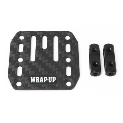 WRAP-UP NEXT Carbon ESC Platte mit SP Multi Post Set RC Car Upgrade 0400-FD