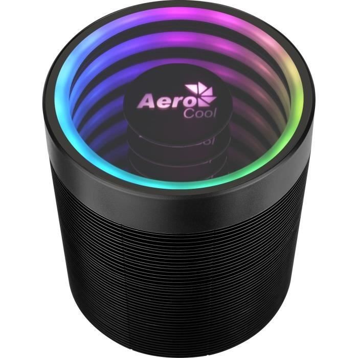 Ventirad CPU Intel AMD AEROCOOL Mirage 5 ARGB PWM refroidisseur processeur 145mm