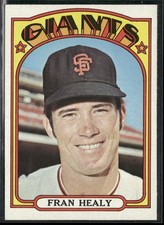 Baseball Topps Fran Healy Near Mint or Better Rookie