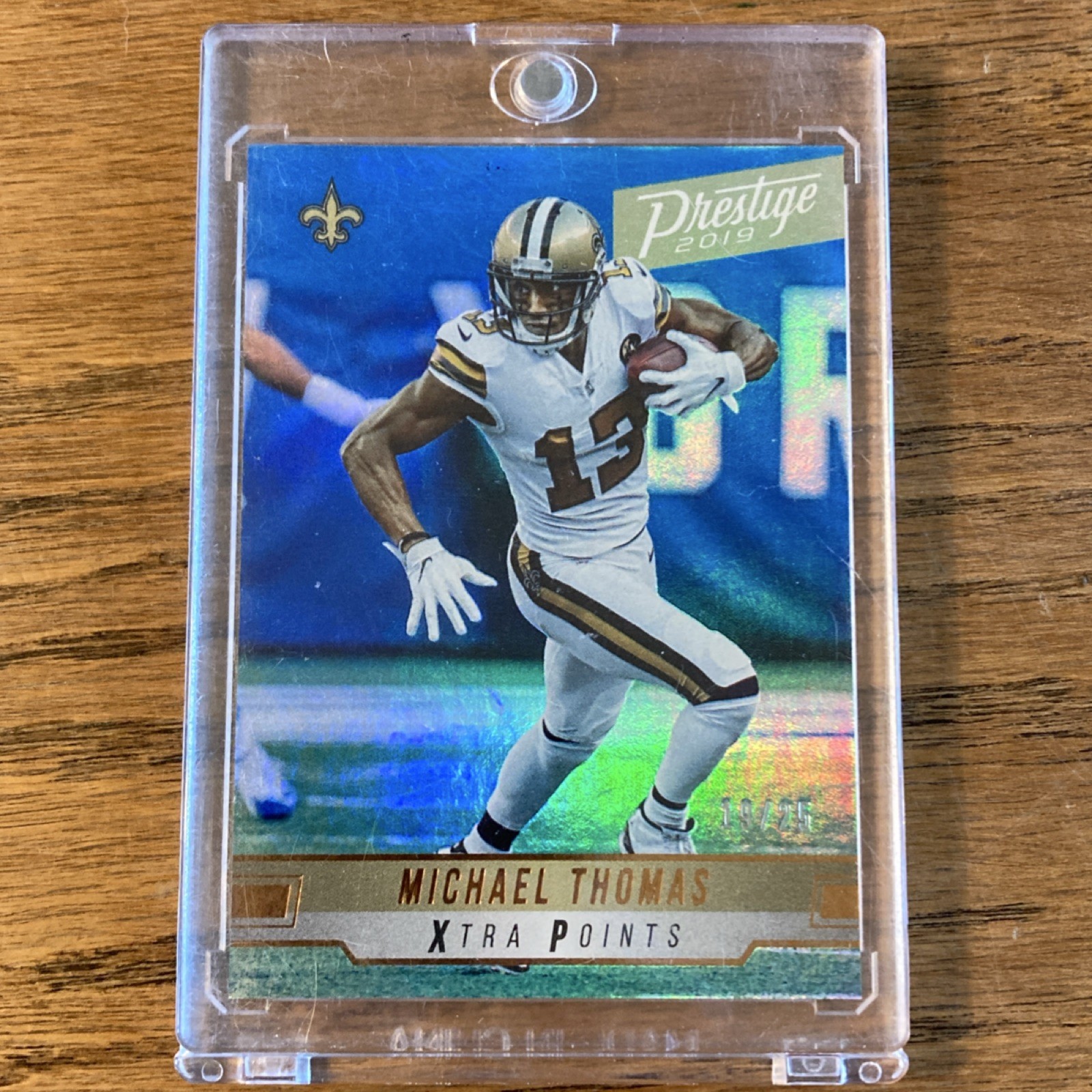 2019 Panini Prestige Michael Thomas #9 Xtra Points Bronze /25 New Orleans Saints