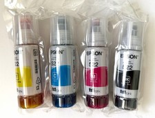 Genuine Epson 522 Ink Bottles 4 Pack, ET-2720 ET-2800 ET-2803 ET-4700 ET-4800