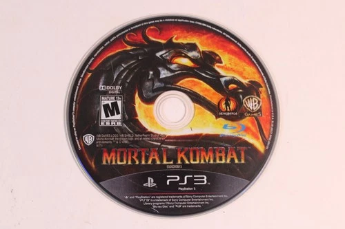 Mortal Kombat (Sony PlayStation 3, 2011, PS3) Disc Only, tested/works