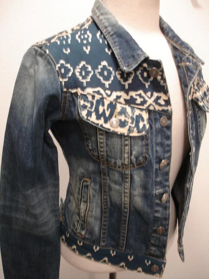 CHAQUETA VAQUERA RANCHER ESTAMPADO MIXTO ANTHROPOLOGIE $248 por ARTISAN de LUXE Para mujer M Foto 3 de 4