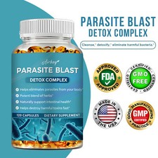 Parasite Blast Detox Complex - Gut Health,Colon Cleanse,Digestive System Support