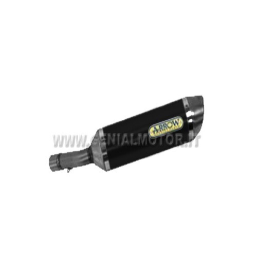 Exhaust Arrow Street Thunder Alu Black Honda Cbr 600 F 2011 > 2013
