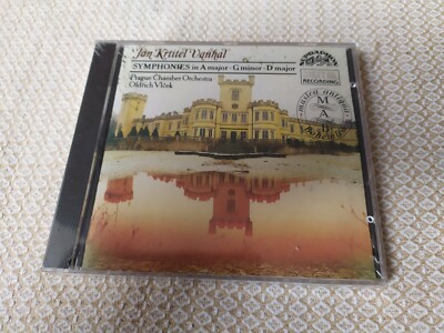 Vanhal: Sinfonien A-Dur, G-Moll & D-Dur - Vlcek - CD Supraphon NEU