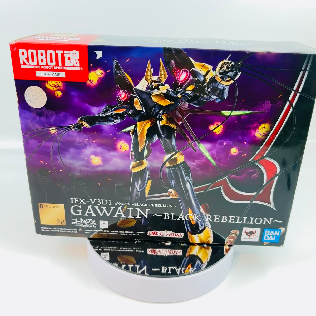 ROBOT SPIRITS SIDE KMF Gawain BLACK REBELLION Code Geass
