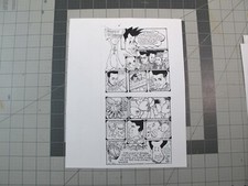 vtg 1990s rap hip hop -  Original album logo art Jo Buck comic art sketch v2