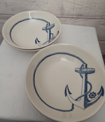4er Set Royal Stafford Anchor Maritim England 7,5" Schalen 2016 NICHT MEHR ERHÄLTLICH
