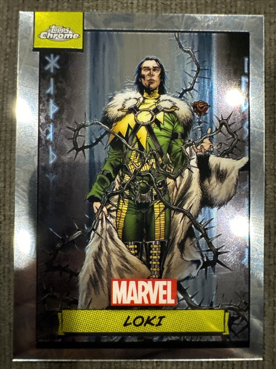 MARVEL LOKI ポストカード MARVEL LOKI ポストカード 2024 Topps Chrome Marvel Loki #65