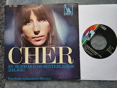 Cher - You better sit down kids/ Hey Joe 7'' Single SPAIN DIFFERENT COVER