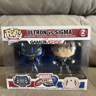 Funko POP! Games - Marvel vs Capcom Vinyl Figure 2-Pack - ULTRON vs. SIGMA - New