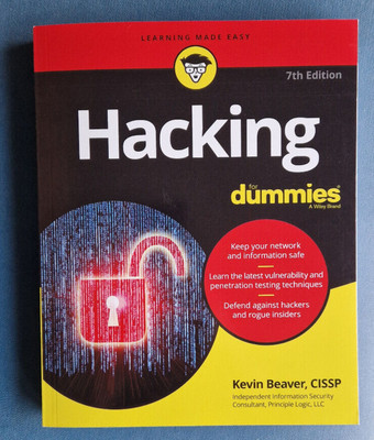 Hacking For Dummies Beaver, Kevin Buch 7th edition, englische Ausgabe