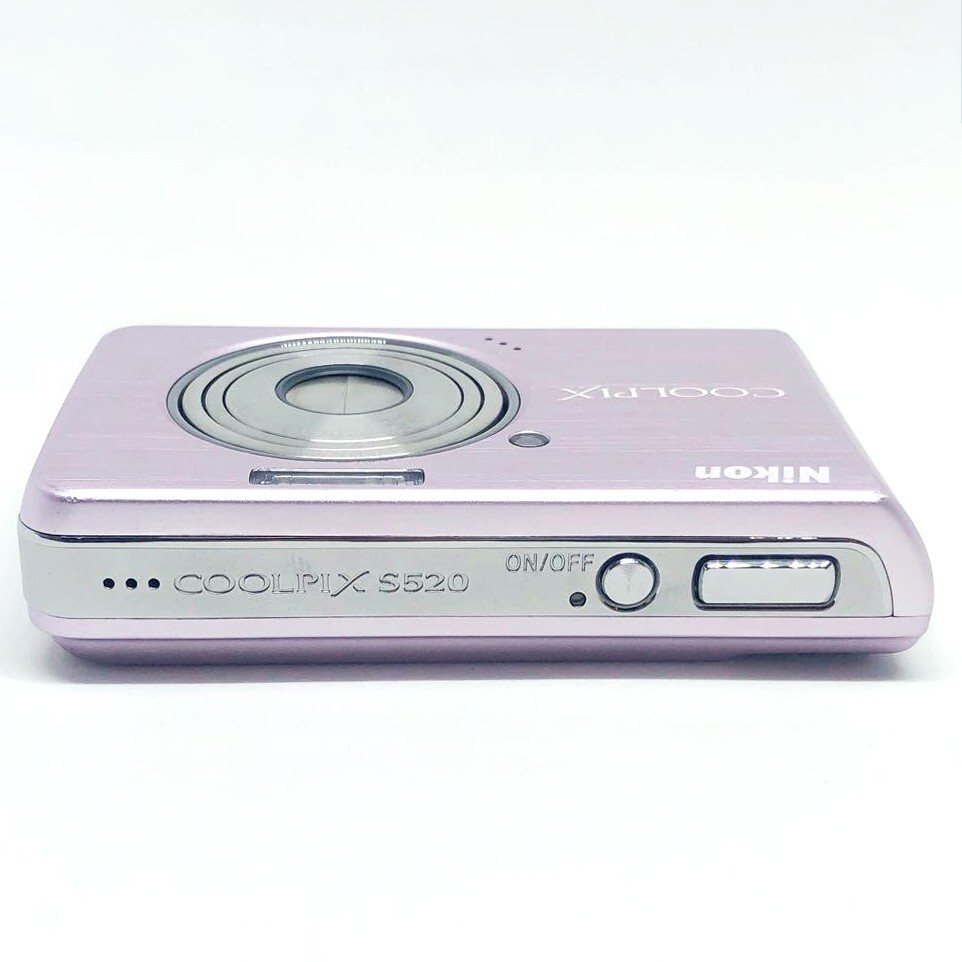Nikon Coolpix S520 Pink/Sakura 8.0MP 3x Zoom Compact Digital Nikon Coolpix S520 Pink/Sakura 8.0MP 3x Zoom Compact Digital