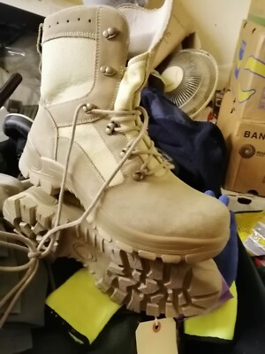 ORIGINAL BUNDESWEHR HAIX TROPENSTIEFEL Khaki Neu von 41 - 265 - 