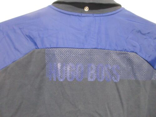 Sz M BOSS Hugo Boss Sweater/Jacket Windbreaker Green Label BIG LOGO on back EUC - Picture 2 of 16
