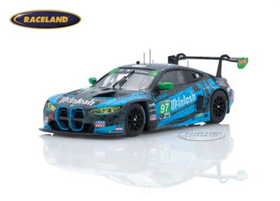 BMW M4 GT3 Turner McIntosh Laguna Seca IMSA 2023 Auberlen/Hull, Truescale 1:43