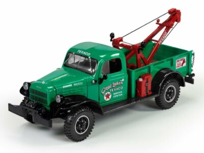 TEXACO 1946 DODGE POWER WAGON WRECKER TOW TRUCK - USA SERIES #7