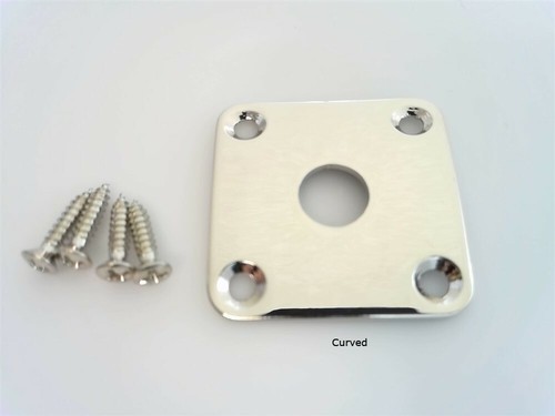 Gibson Metal Jack Plate, Nickel