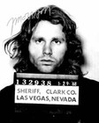 The Doors - Jim Morrison Re-Print Autographed Mug Shot #2080 4x6