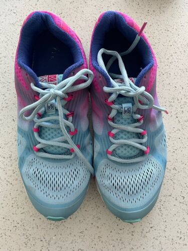 Damen Sneaker Karrimor Turnschuhe Gr. 5,5 rosa blau lila